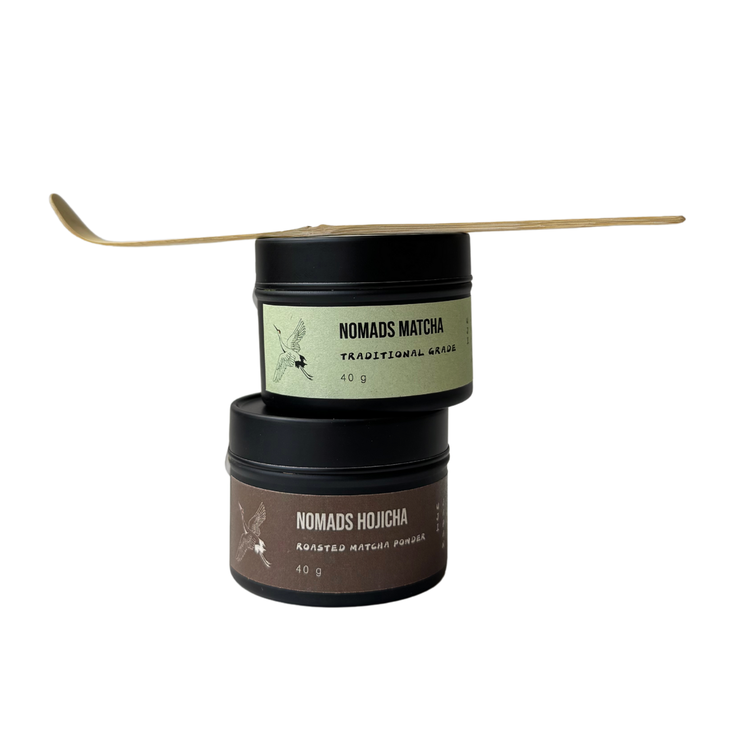 Bundel 2x matcha & hojicha blikje