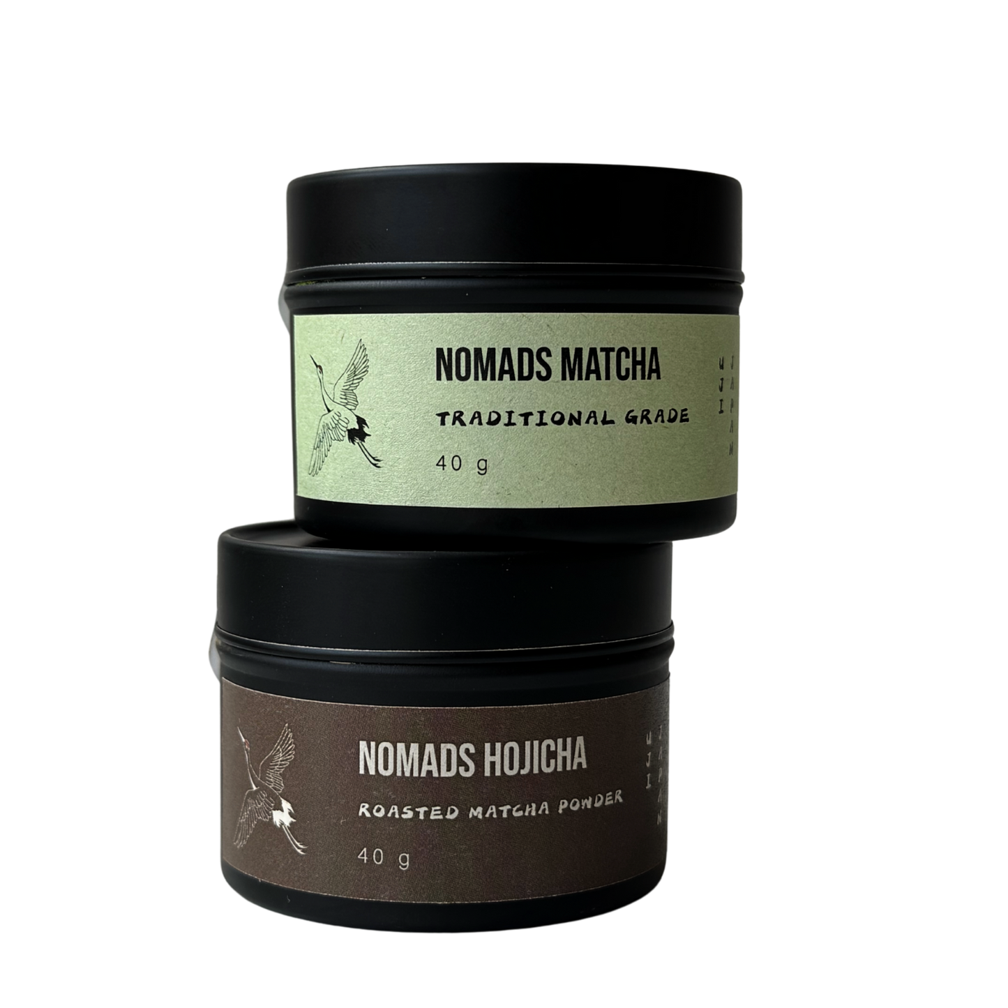 Bundel 2x matcha & hojicha blikje