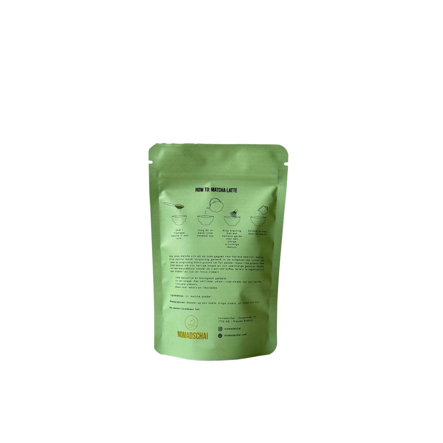 Premium biologische matcha uit Uji, Japan